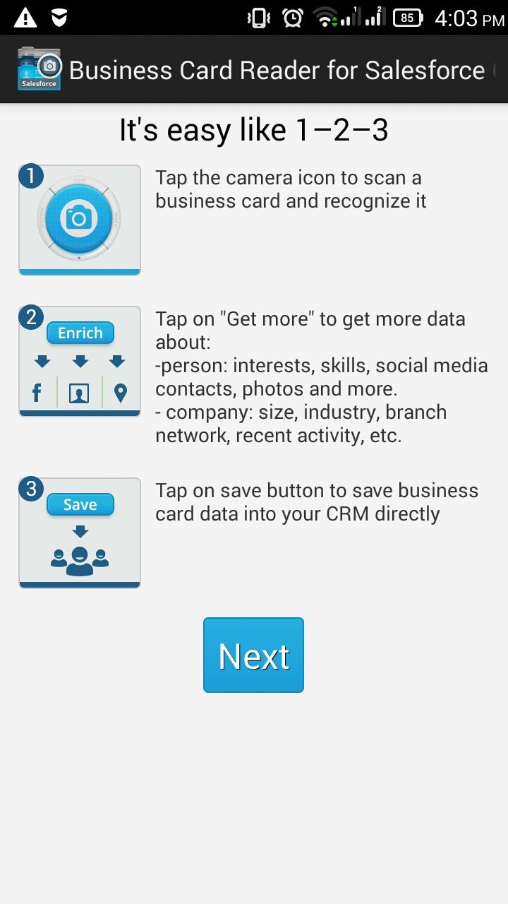 Business Card Scanner For Android Free Download